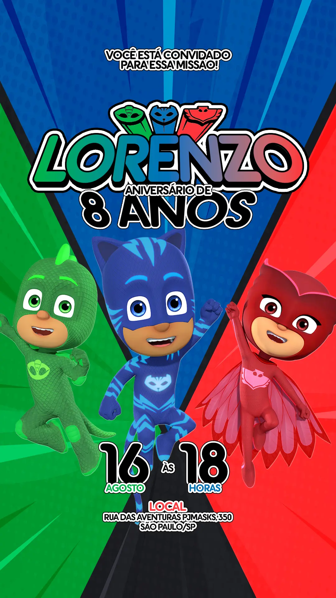 PJ masks 1 - Fullscreen