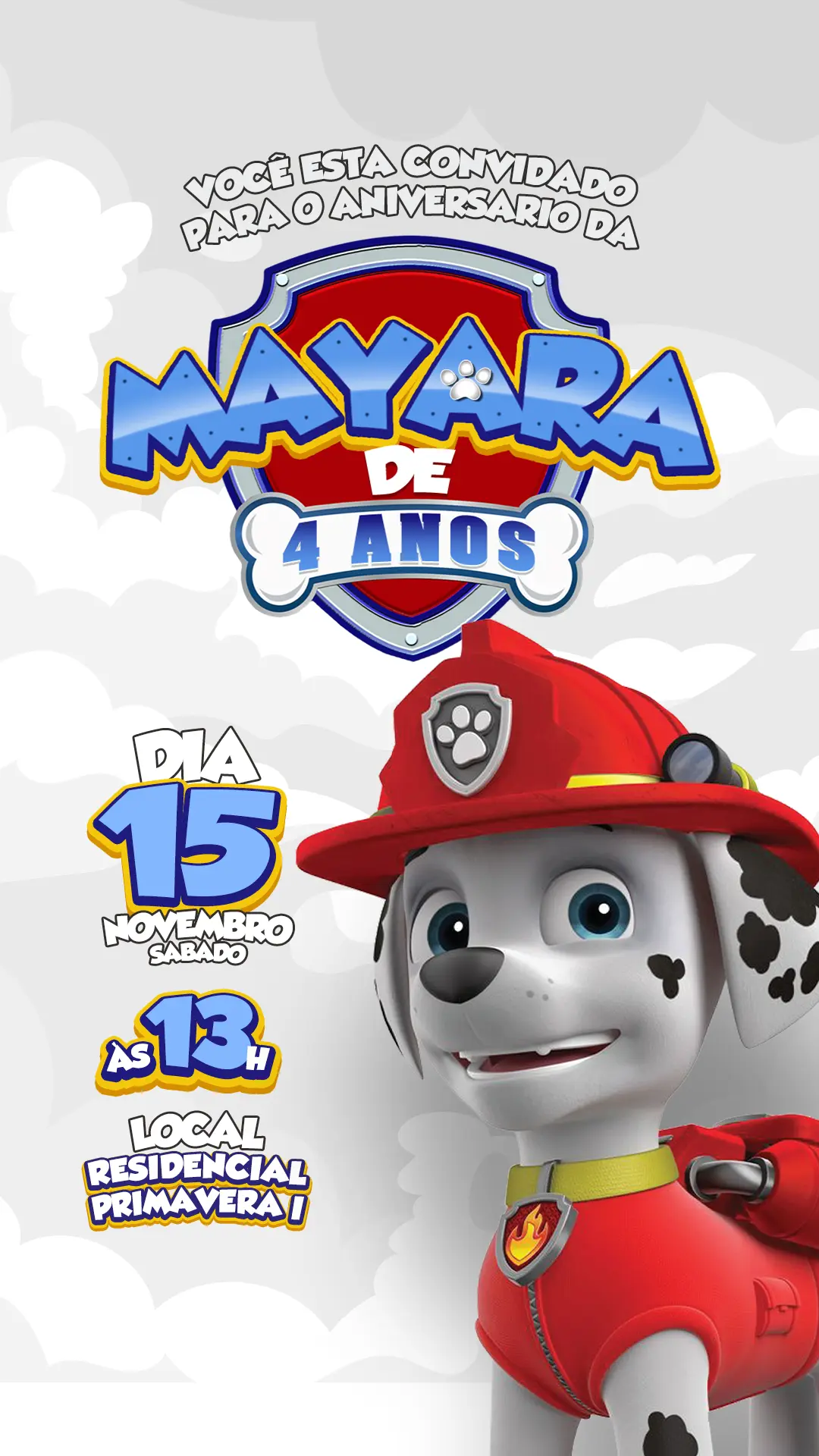 Patrulha Canina Marshall 1 - Fullscreen