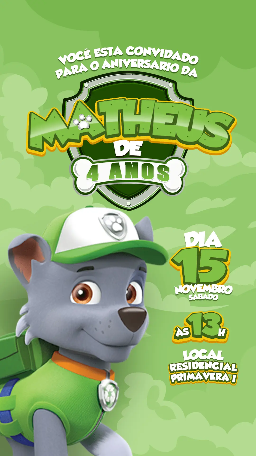 Patrulha Canina Rocky 1 - Fullscreen