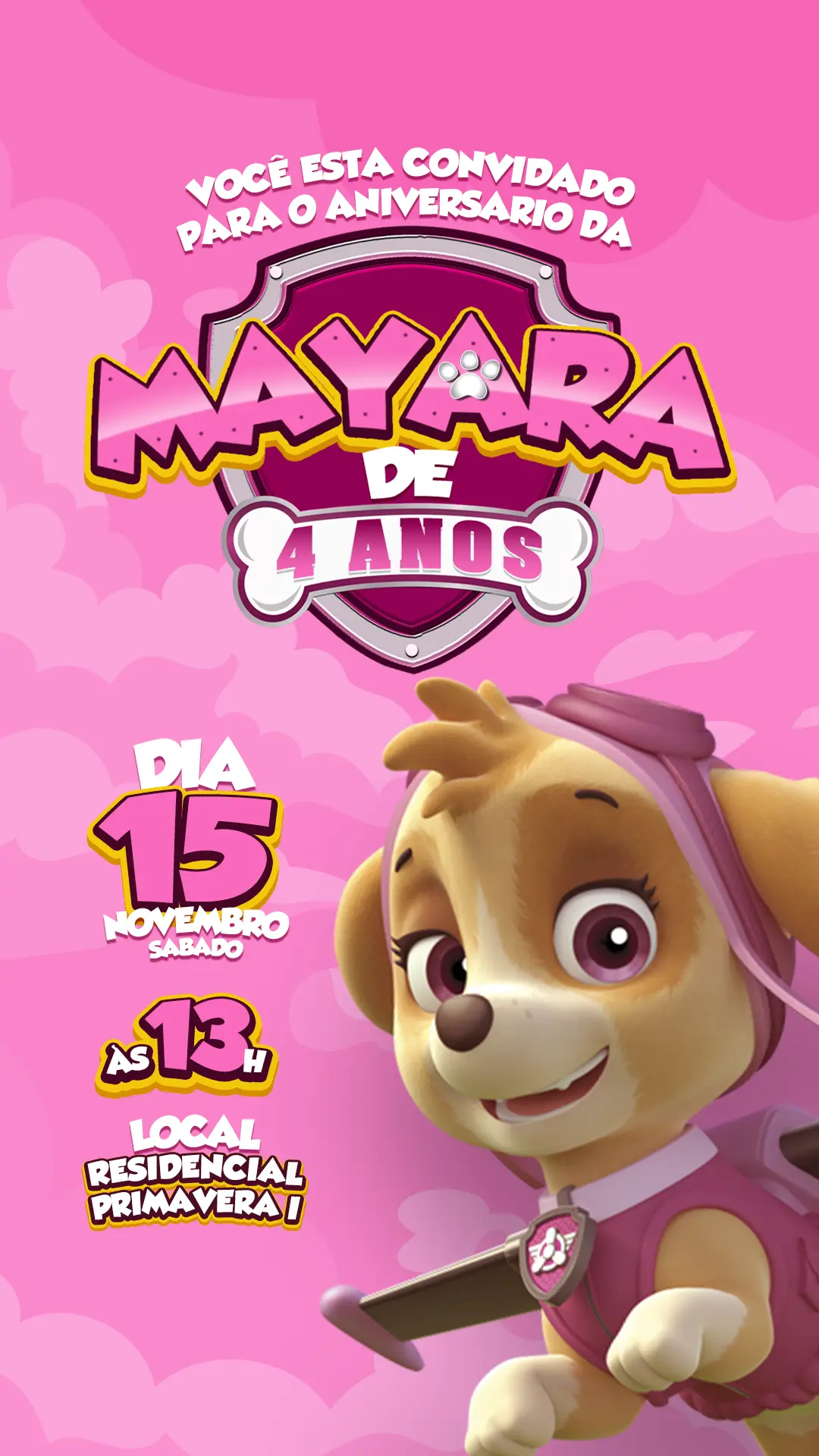 Patrulha Canina Skye 1 - Fullscreen