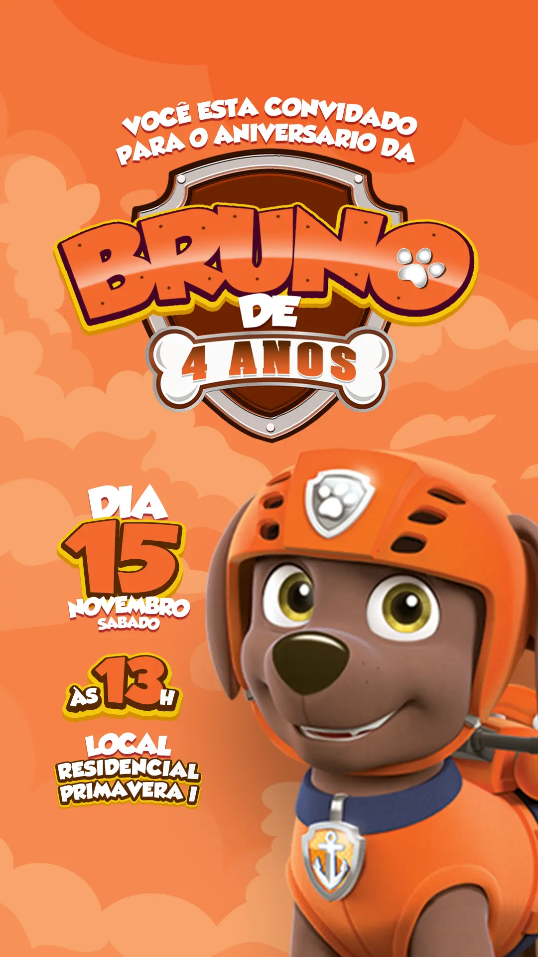 Patrulha Canina Zuma 1 - Fullscreen